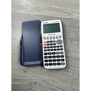 Casio fx-9750GII Graphing Blue White With Cover